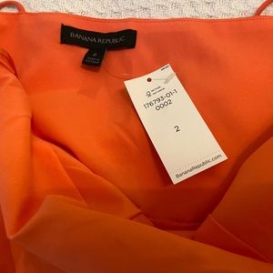 Short orange Banana Republic Dress